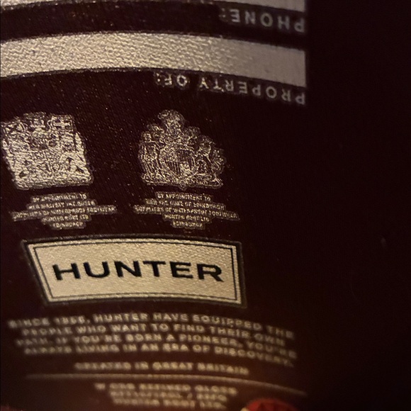 Hunter Dark Burgundy Rubber Sole Boots - Picture 8 of 8